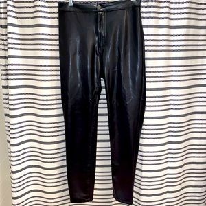 Leather Pants Black